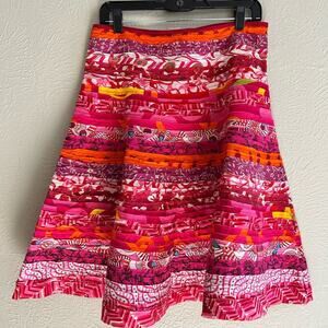 Asha bohemian Indian patchwork skirt Medium